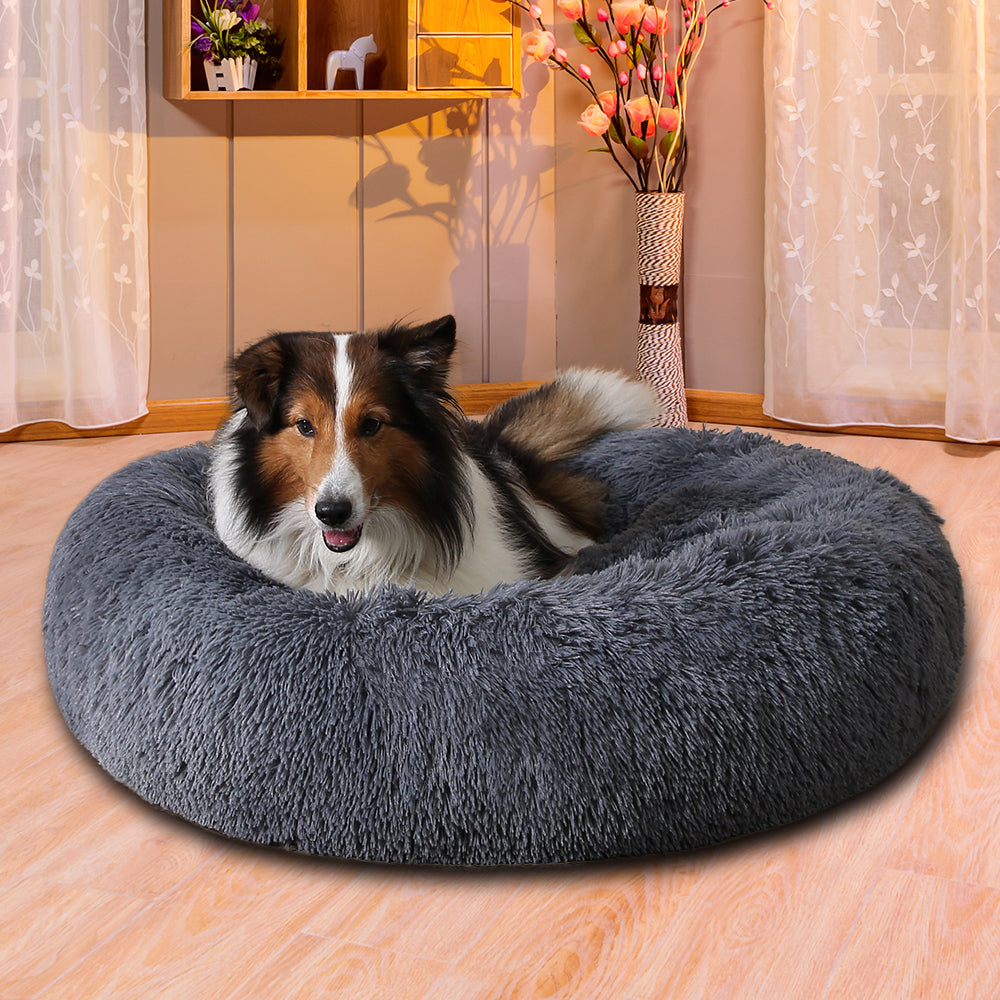 Fluffy Donut Bed for Cozy, Comforting Winter Sleep