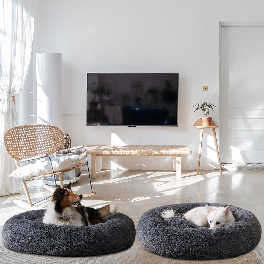 Fluffy Donut Bed for Cozy, Comforting Winter Sleep