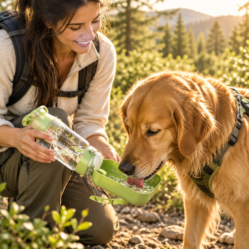Dog Water Bottle Hiking