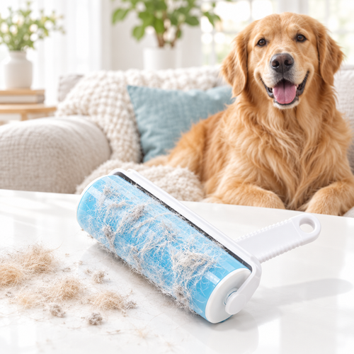 Reusable Pet Lint Roller Lifestyle